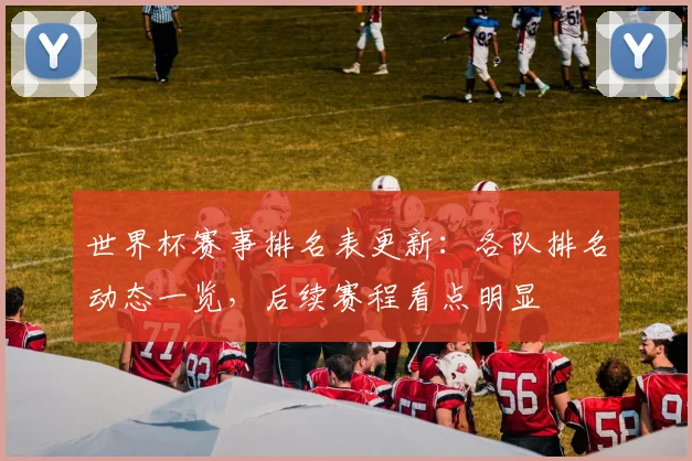世界杯赛事排名表更新:各队排名动态一览,后续赛程看点明显